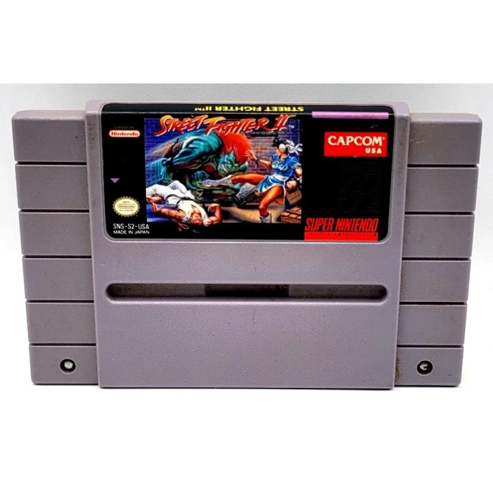 Street Fighter II 2‎ (Super Nintendo, 1991) SNES Cart Only Authentic Tested